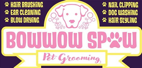 spa bow wow|dog grooming corpus christi.